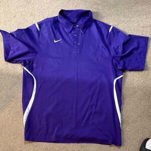Nike Men's Polo Shirt in Vibrant Purple